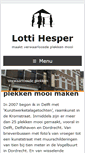 Mobile Screenshot of lottihesper.nl